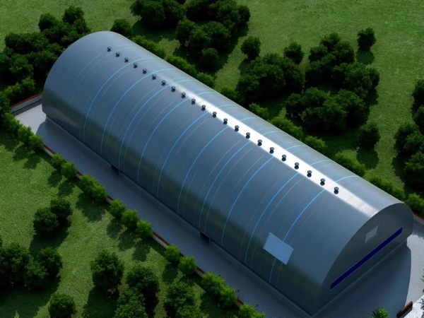 山西誠晉達(dá)倉儲(chǔ)物流項(xiàng)目?jī)?chǔ)煤棚